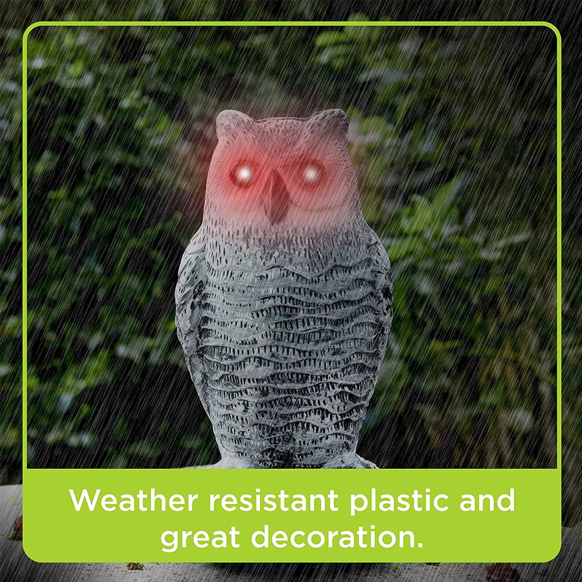 OwlGuard™ Realistic Owl Decoy to Scare Birds and Protect Your Garden