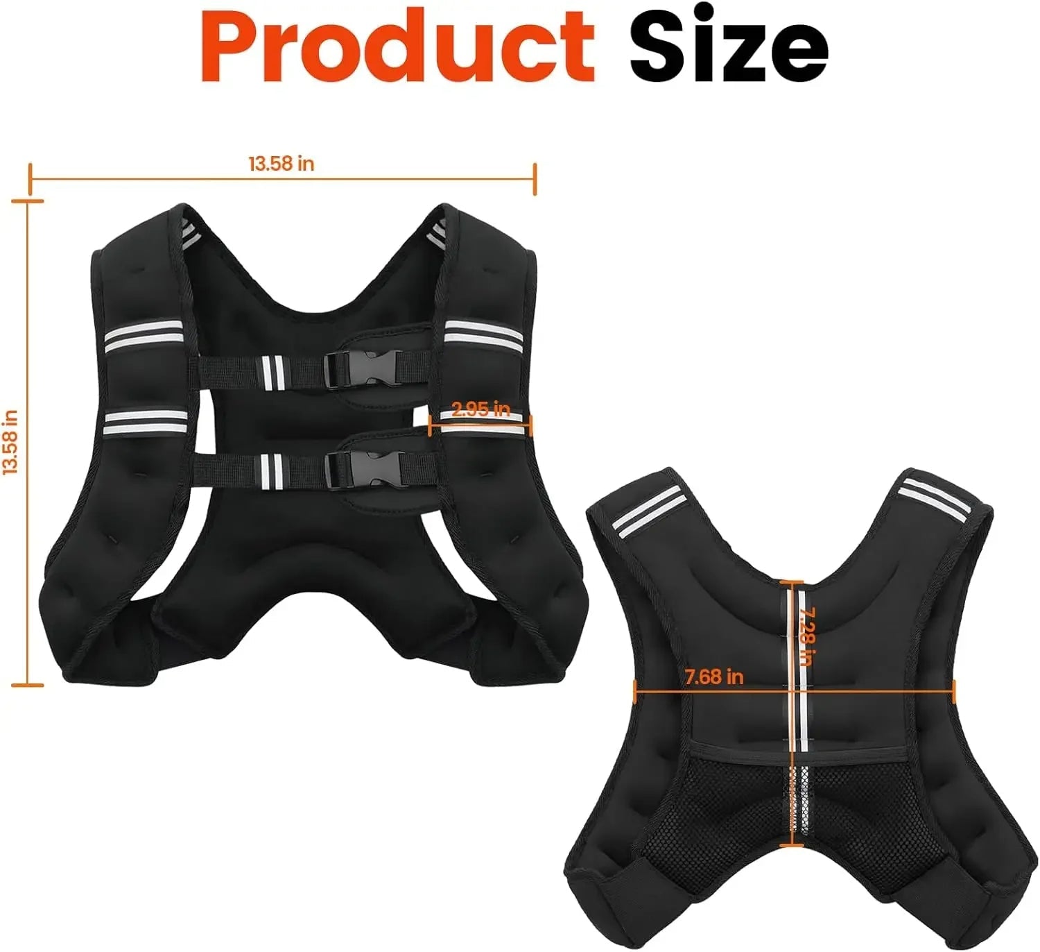 FitPro™ Adjustable Weighted Vest for Enhanced Workouts 3