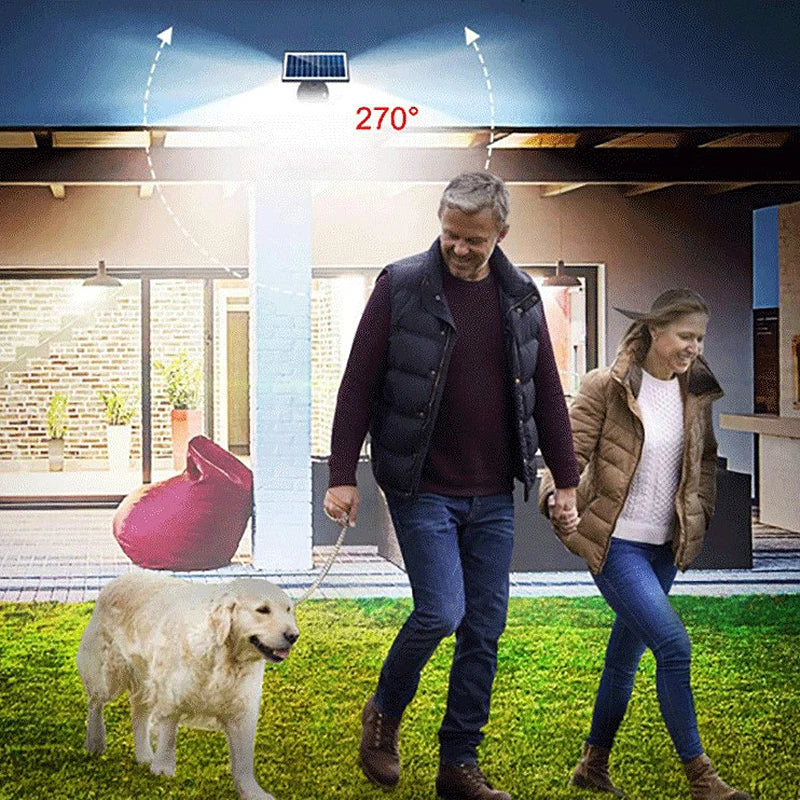 BrightGuard™ Motion Sensor Solar Light - Eco-Friendly Outdoor Security Solution