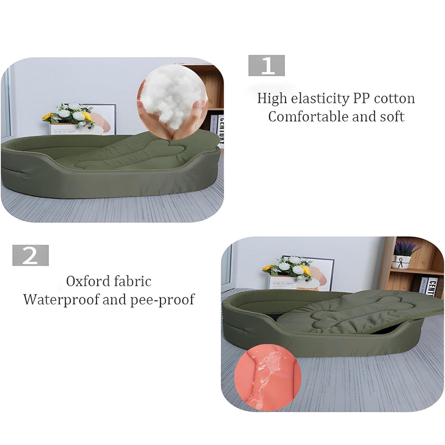 EcoComfort™ Dog Bed - Ultimate Comfort Sanctuary for Your Furry Friend - 5