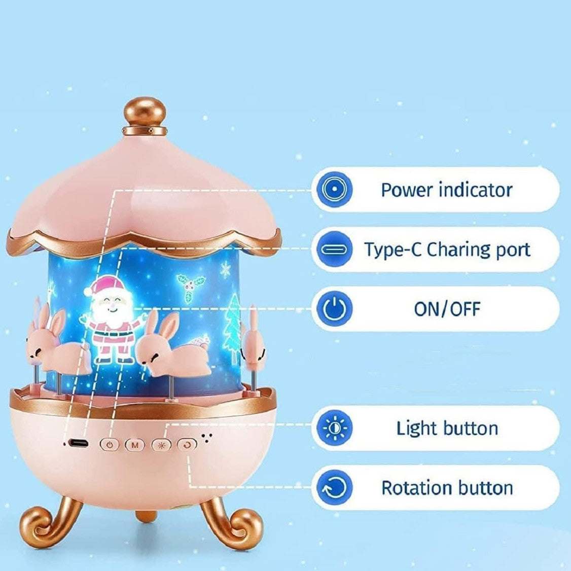 DreamGlow™ Night Light Projector for Kids - Transform Bedtime into Adventure 8