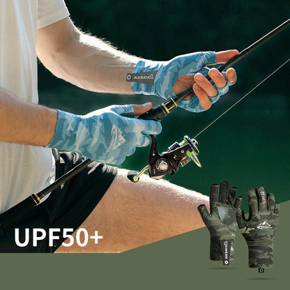 Professional UPF50+ Lure Fishing Gloves