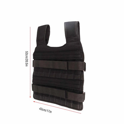 PowerFit™ Adjustable Weighted Vest for Enhanced Workout Performance 3