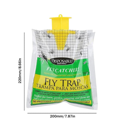 EcoTrap™ Best Fly Trap for Home & Commercial Use - Effective Fly Killer