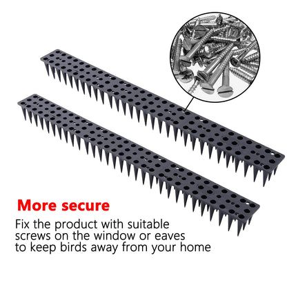 EcoGuard™ Bird Control Spikes - Effective Bird Deterrent Spikes for Home & Garden