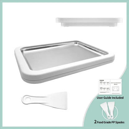 ChillCraft™ Non-Electric Cold Tray for Effortless Rolled Desserts at Home