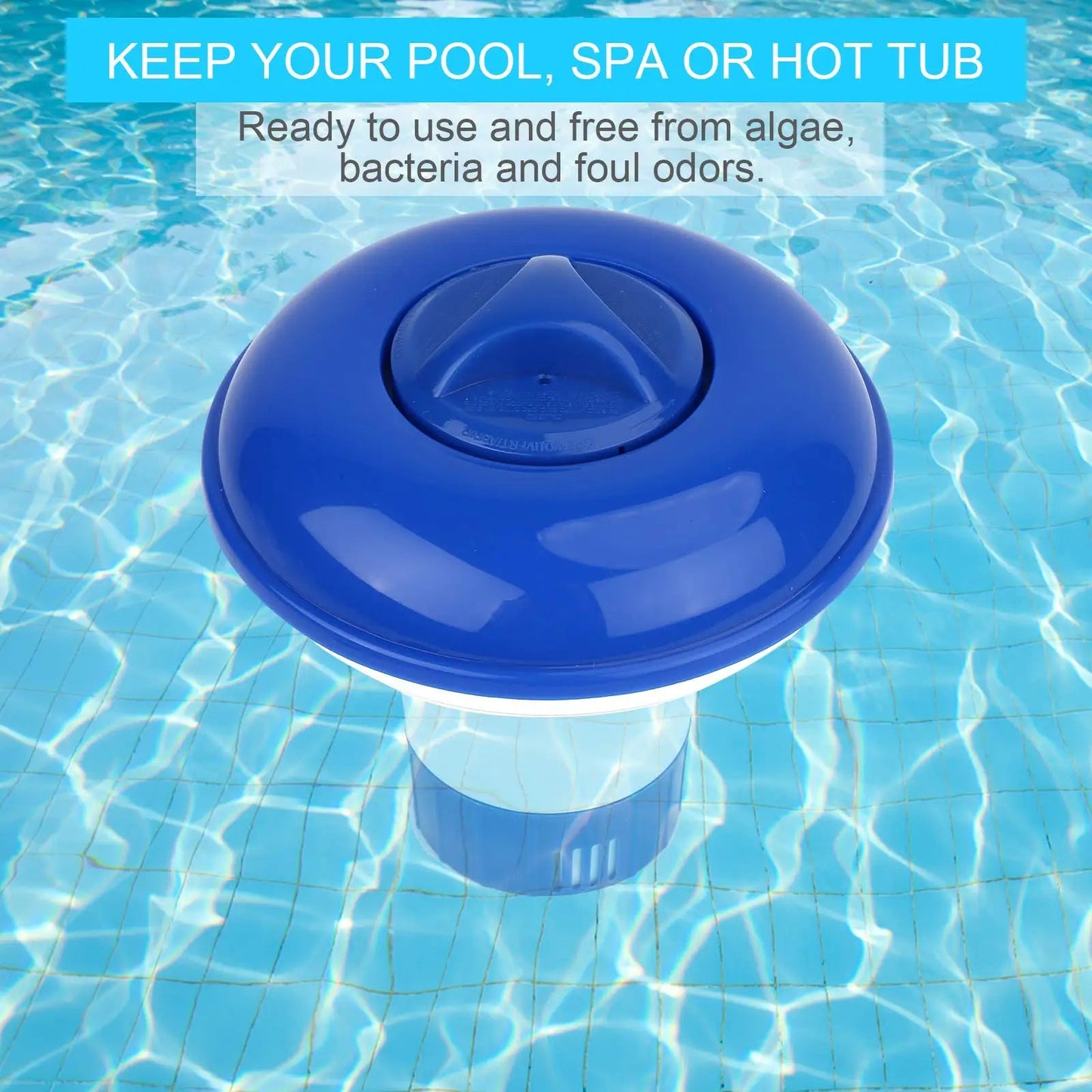 AquaGuard™ Adjustable Pool Chlorine Floater for Easy Water Care