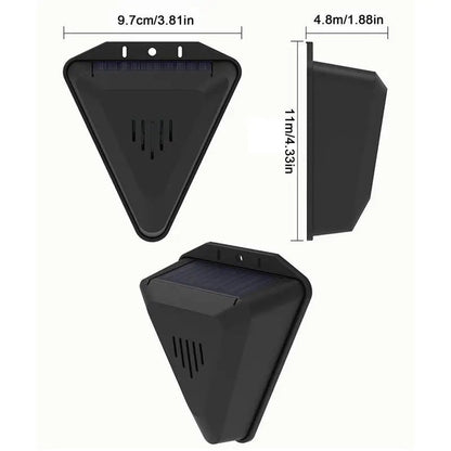 EcoGuard™ Solar Bird Deterrent Repeller - Humane Solution for Garden Protection