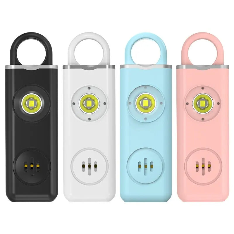 SafeGuard™ Personal Safety Alarm Keychain for Women - Compact & Loud 130 dB - 6