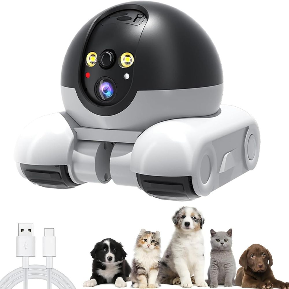 PetWatch™ Indoor Camera for Dogs and Cats - Stay Connected Anywhere