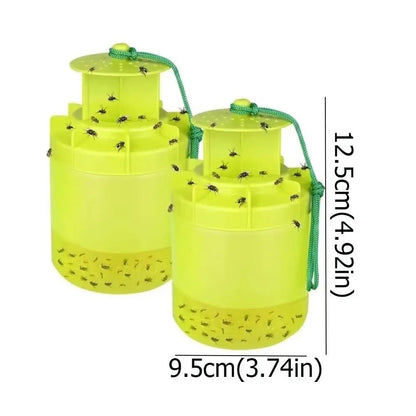 EcoCatch™ Heavy-Duty Fly Trap for Outdoor Pest Control - Effective Fly Catcher - 4