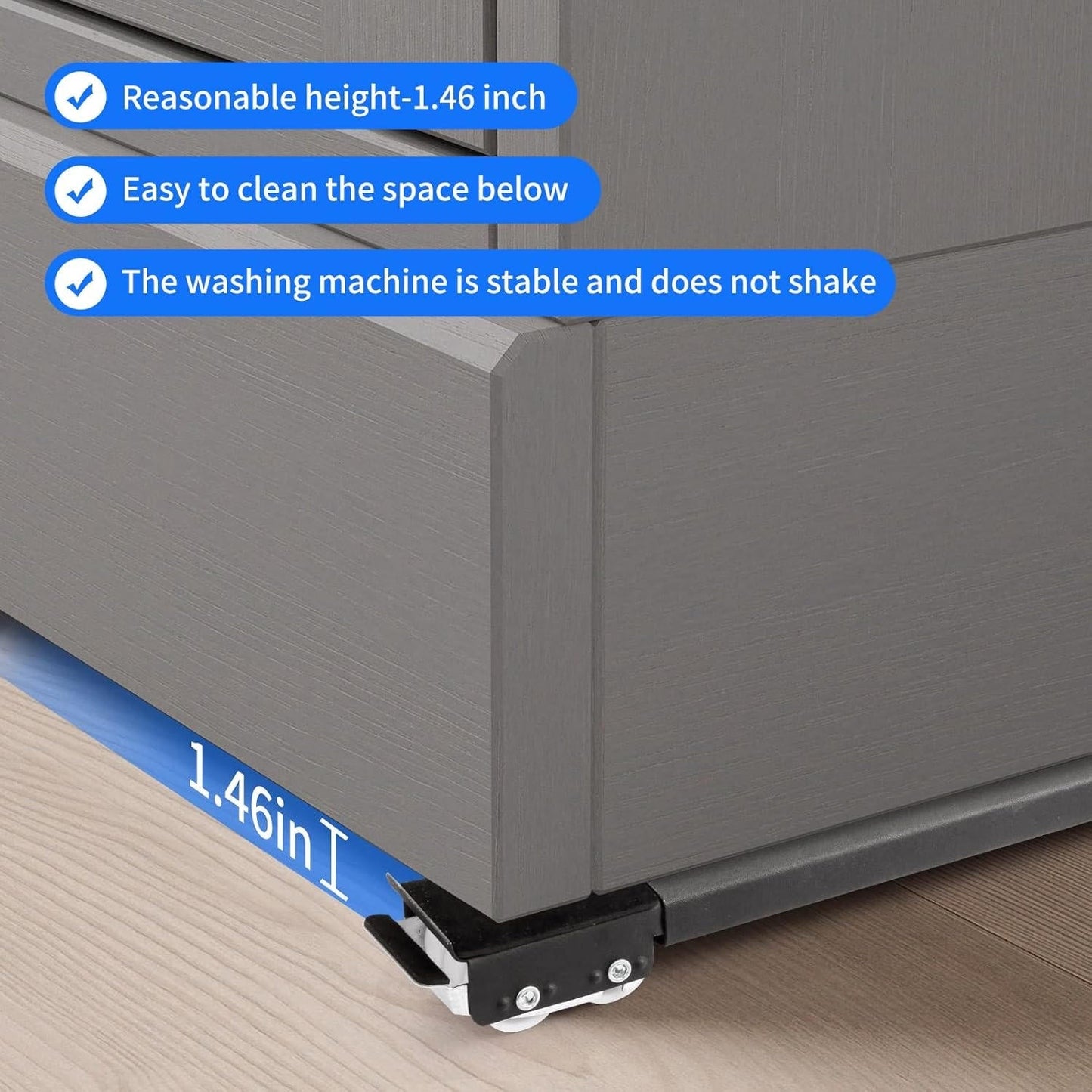 EasyMover™ Heavy Duty Appliance Rollers for Effortless Kitchen Appliance Moving - 6