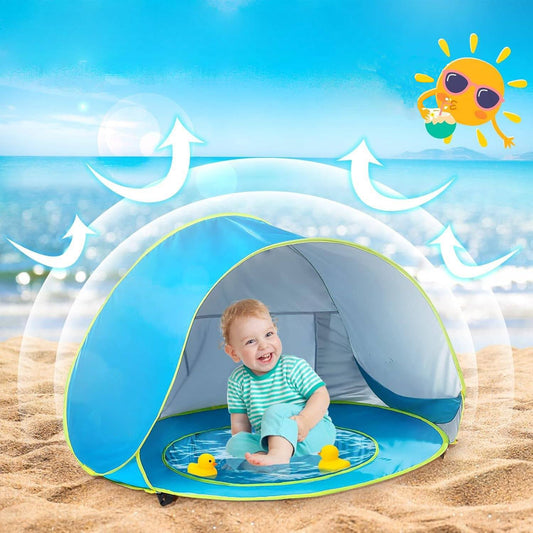 SunnyNest™ Baby Beach Tent - UV Protection for Toddlers and Young Children - 1
