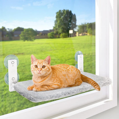 PurrfectView™ Cat Window Perch - Cozy Cat Hammock for Ultimate Outdoor Viewing 1