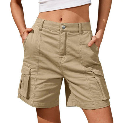 ActiveStyle™ Women's Low Waist Cargo Shorts for Comfort and Functionality