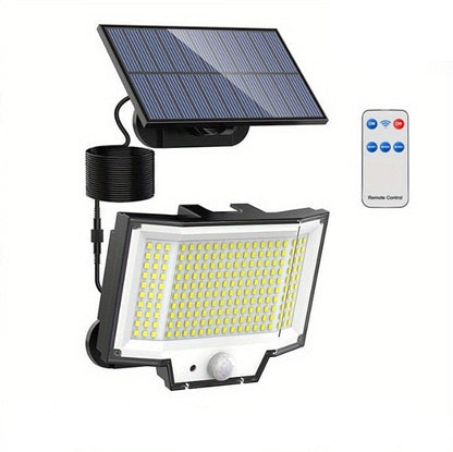 SolarBright™ Outdoor LED Solar Lights - Motion Sensor Garden Wall Light for Safety