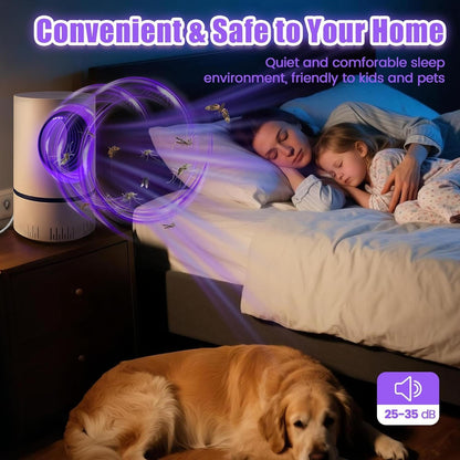 EcoTrap™ UV Light Insect Trap - Effective Mosquito & Fly Killer for Home - 4
