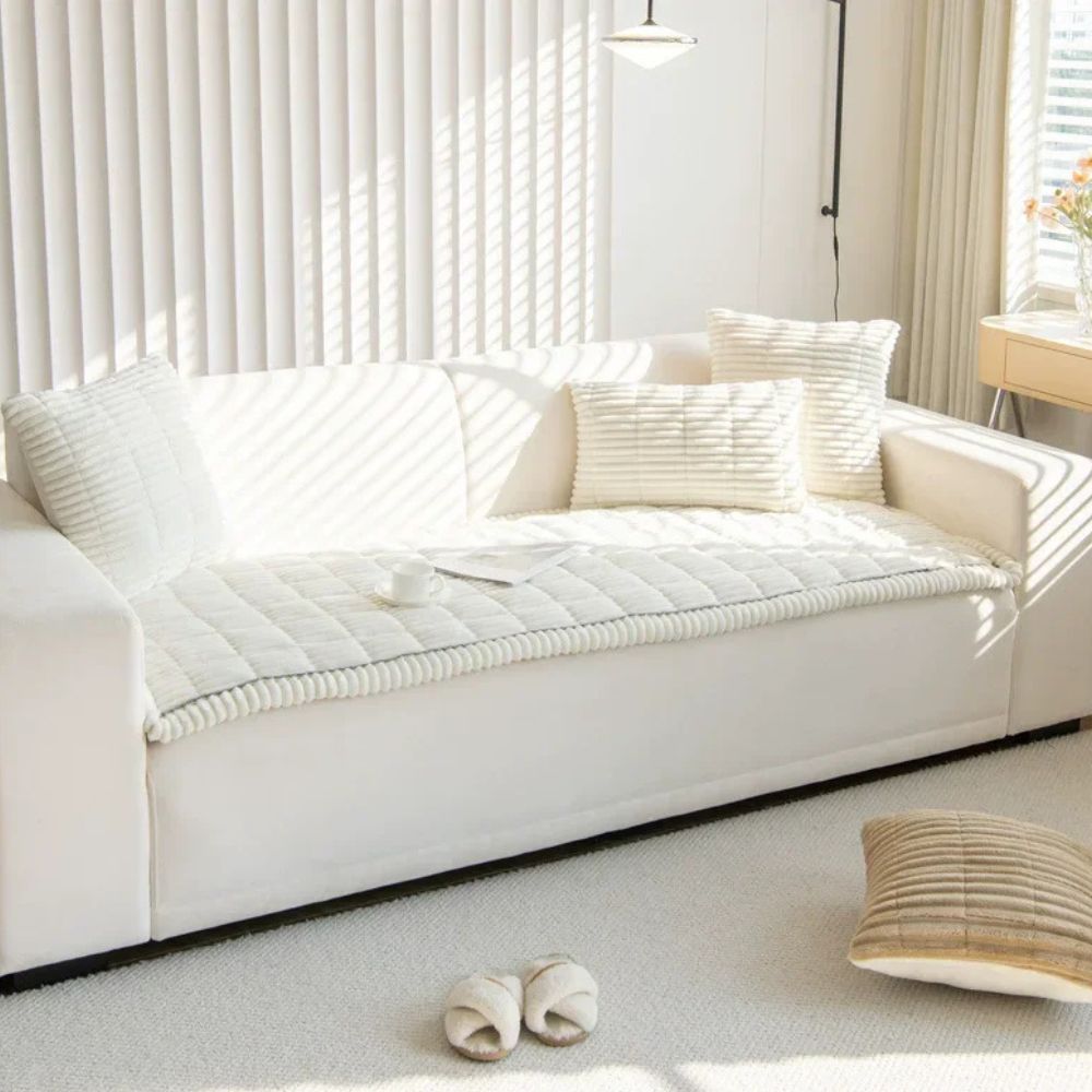 CozyNest™ Ultra Plush Sofa Cover - Stylish Slipcover for Couch Protection