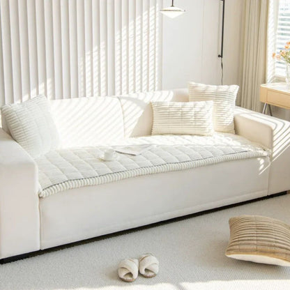 CozyNest™ Ultra Plush Sofa Cover - Stylish Slipcover for Couch Protection