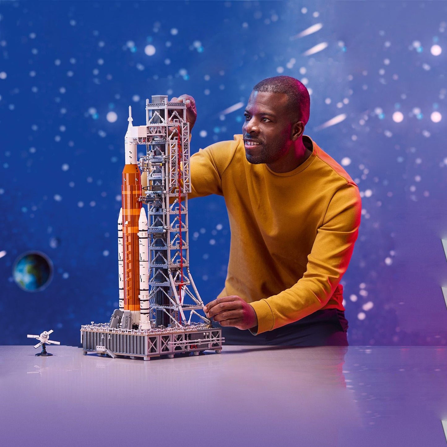 GalaxyCraft™ Spaceship Model Kit - Plastic Model Kits for Adults, 3601 Pieces - 2