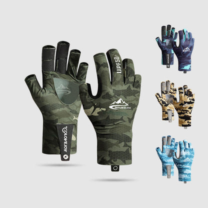 Professional UPF50+ Lure Fishing Gloves