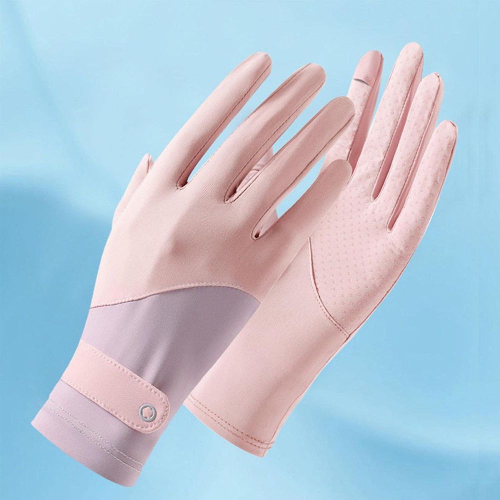 SunGuard™ Women's Breathable UV Protection Driving Gloves for Stylish Outdoor Comfort