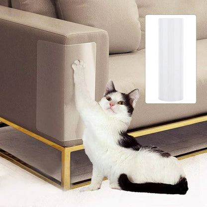 PawGuard™ Cat Scratch Protector - Clear Furniture Shield for Couch and Sofa - 2