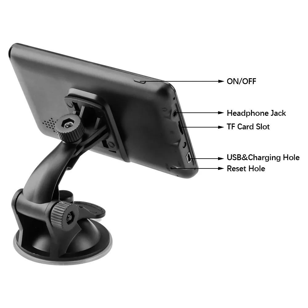 SmartNav™ 7" GPS Navigation System for Cars & Trucks - Reliable Truckers GPS