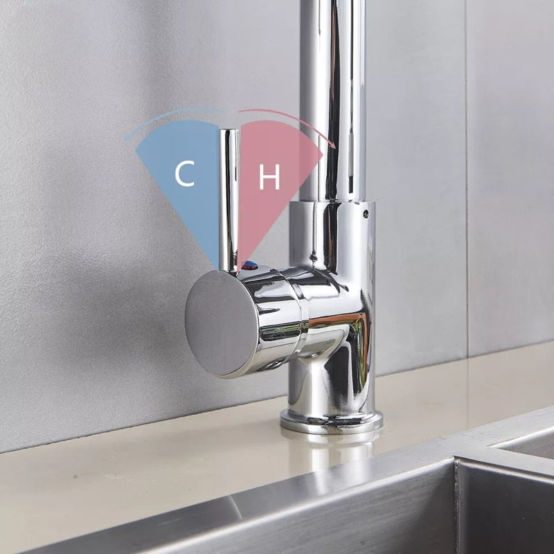 AquaFlex™ Kitchen Faucet With Sprayer – Modern Pull-Out Design for Effortless Use 4
