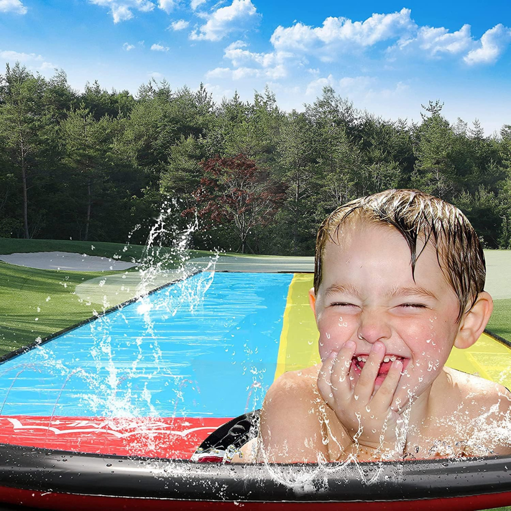 AquaSplash™ Inflatable Slip and Slide for Kids - Best Summer Water Fun! 1