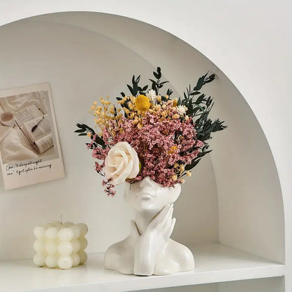 ArtVase™ White Ceramic Vase for Elegant Home Decor and Stylish Storage 5