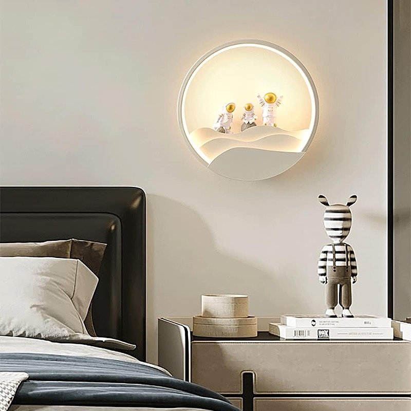 AstroGlow™ Wall Sconce Lighting - Adjustable TriColor LED for Modern Spaces 1