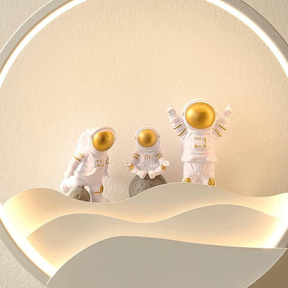 AstroGlow™ Wall Sconce Lighting - Adjustable TriColor LED for Modern Spaces 3