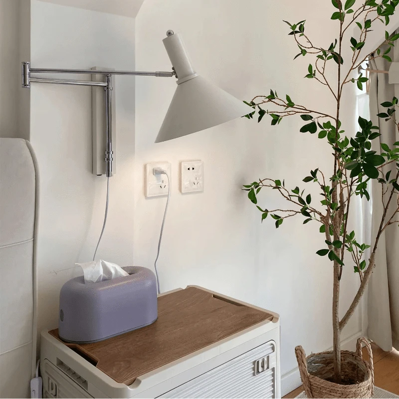 AuraBeam™ Modern Wall Sconce Lighting - Adjustable Ambient Wall Lamp for Cozy Spaces 4