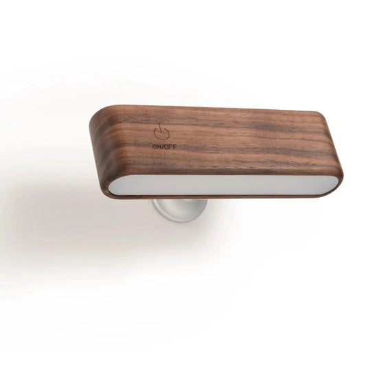 AuraGlow™ Wall Sconce Lighting - Elegant Beech Wood Design for Versatile Ambiance 0