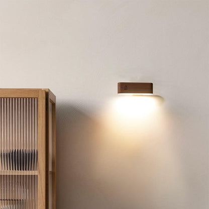 AuraGlow™ Wall Sconce Lighting - Elegant Beech Wood Design for Versatile Ambiance 5