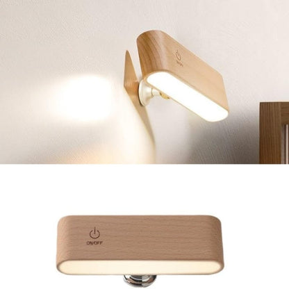 AuraGlow™ Wall Sconce Lighting - Elegant Beech Wood Design for Versatile Ambiance 7