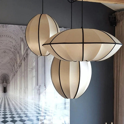 AuraHaven™ Kitchen Pendant Lighting - Elegant Silk Hanging Lights for Cozy Ambiance 4