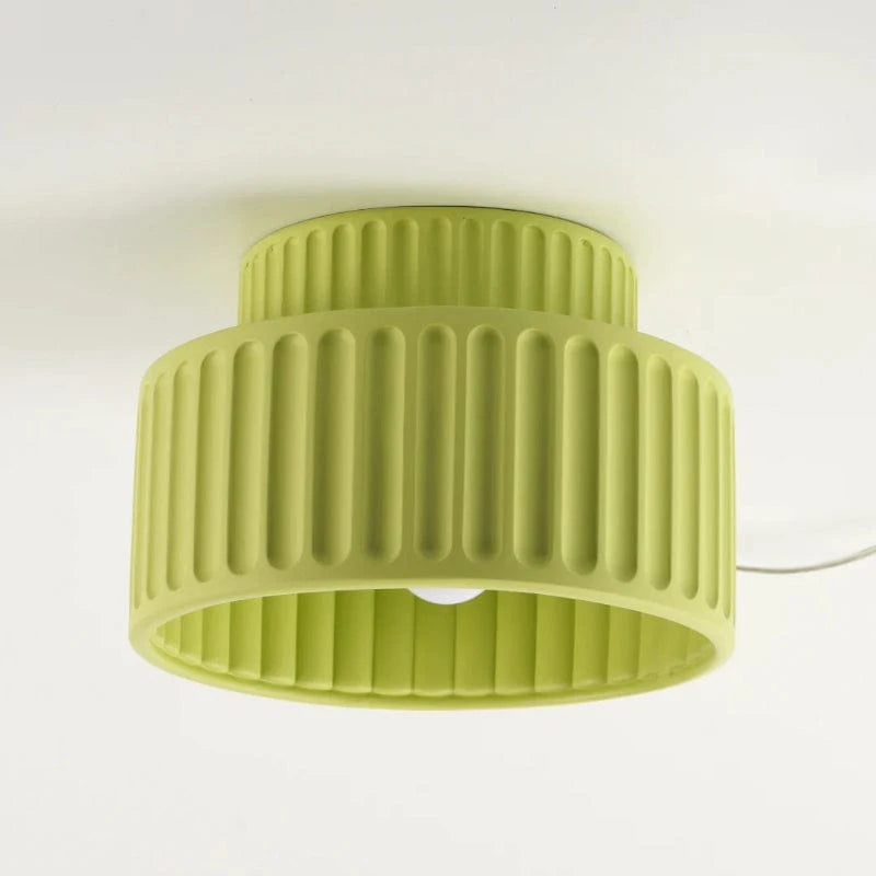 AuraLite™ Flush Mount Ceiling Light - Elegant Japandi Design for Cozy Spaces 1