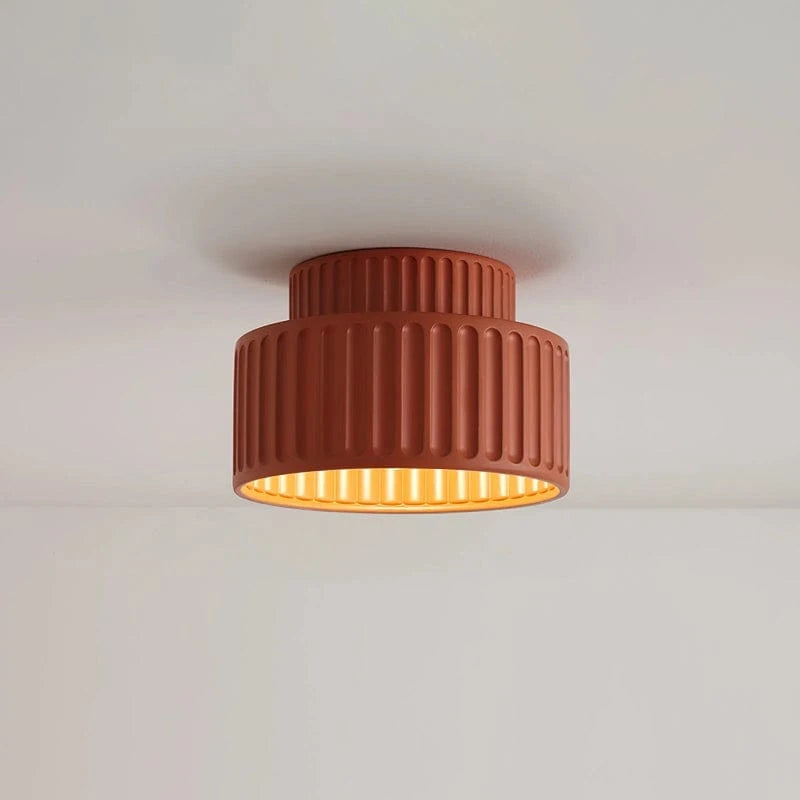 AuraLite™ Flush Mount Ceiling Light - Elegant Japandi Design for Cozy Spaces 7