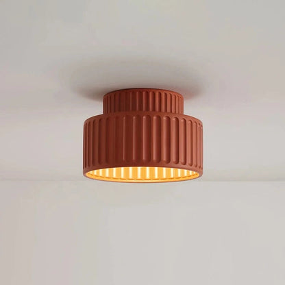 AuraLite™ Flush Mount Ceiling Light - Elegant Japandi Design for Cozy Spaces 7