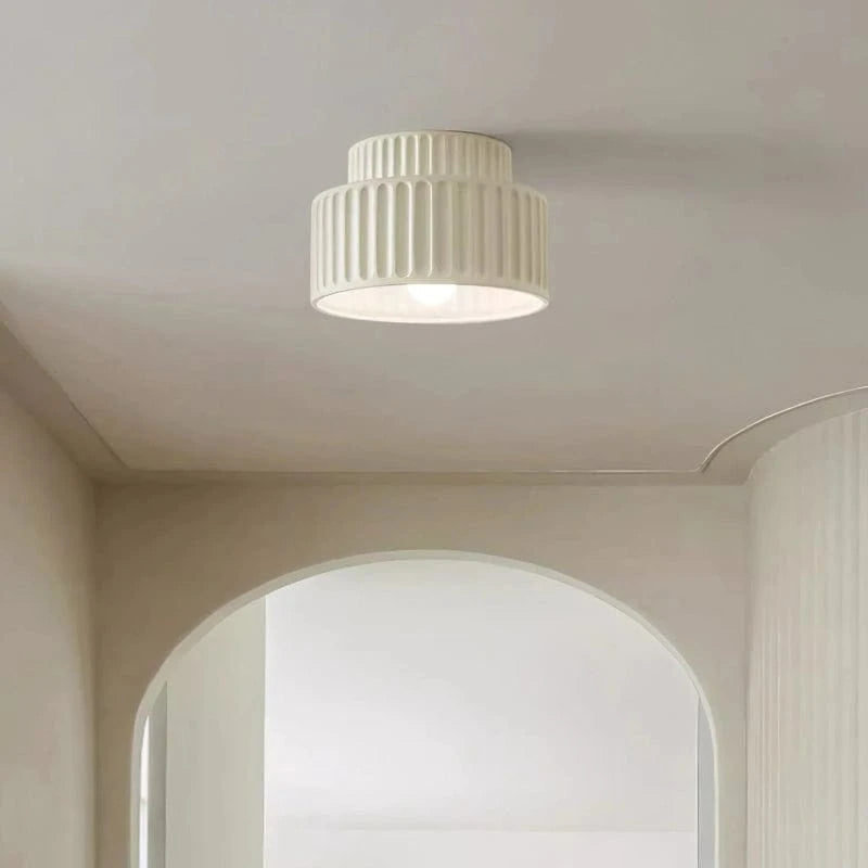 AuraLite™ Flush Mount Ceiling Light - Elegant Japandi Design for Cozy Spaces 8