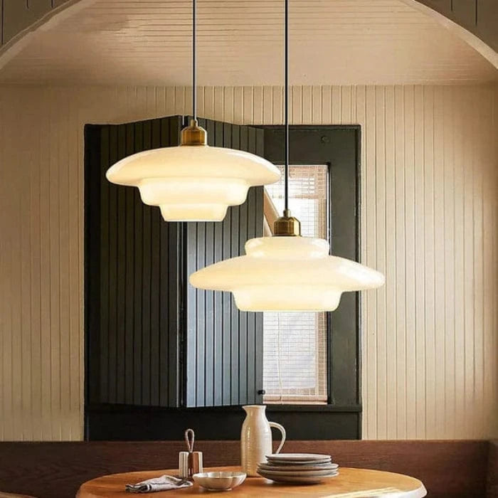 AuraLuxe™ Glass Pendant Lighting - Scandinavian Style for Kitchen & Living Spaces 3
