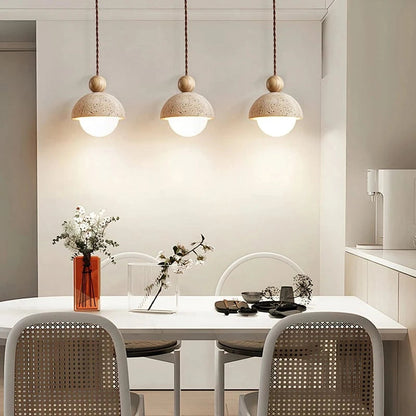 AuraLuxe™ Glass Pendant Lighting for Kitchen Island - Modern Elegance & Warm Ambiance 6