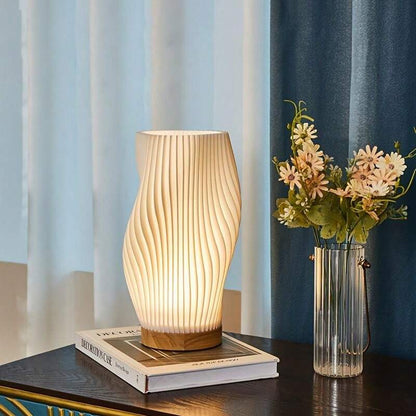 AuraWave™ Dimmable Table Lamp - Stylish USB Desk Lamp for Bedroom & Nightstand 1