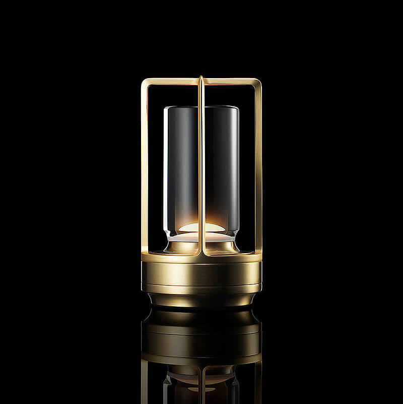 Auralight™ Wireless Table Lamp with Crystal Glass – Perfect for Indoor and Outdoor Use 0