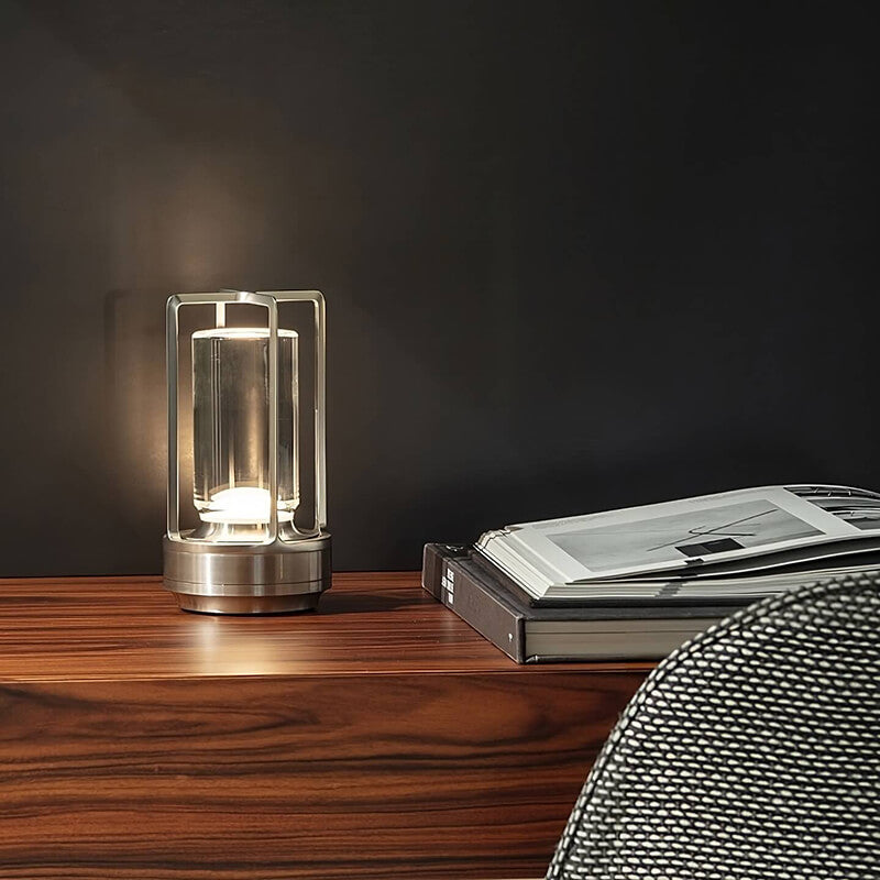 Auralight™ Wireless Table Lamp with Crystal Glass – Perfect for Indoor and Outdoor Use 4