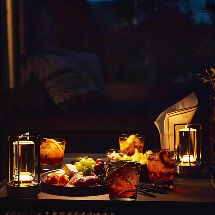 Auralight™ Wireless Table Lamp with Crystal Glass – Perfect for Indoor and Outdoor Use 5