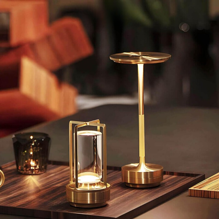 Auralight™ Wireless Table Lamp with Crystal Glass – Perfect for Indoor and Outdoor Use 6