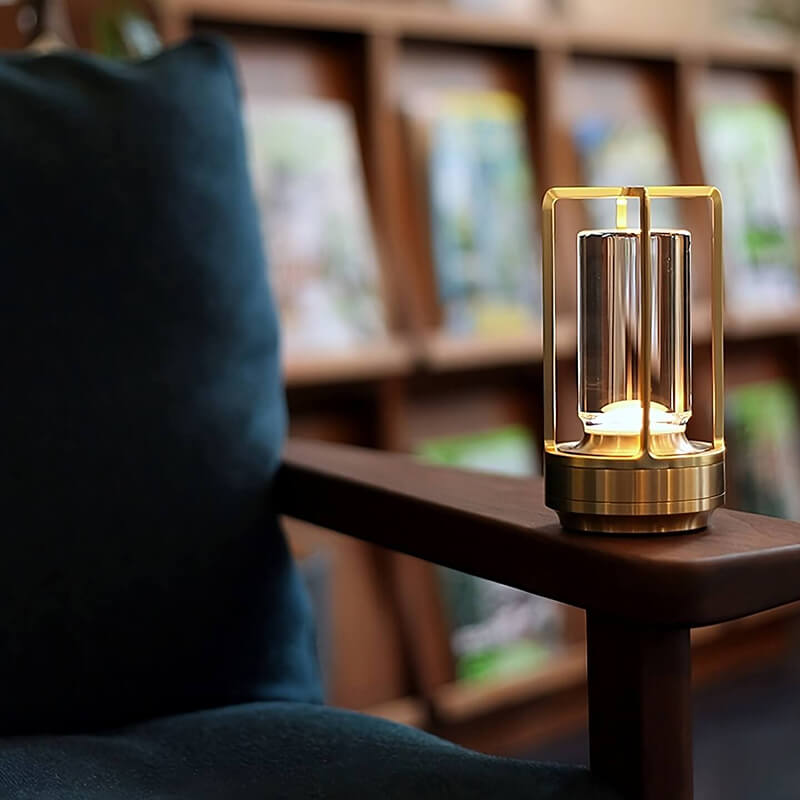 Auralight™ Wireless Table Lamp with Crystal Glass – Perfect for Indoor and Outdoor Use 7